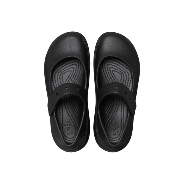 CROCS STOMP MARY JANE | BLACK