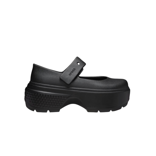 CROCS STOMP MARY JANE | BLACK