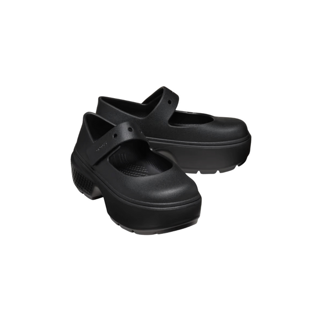 CROCS STOMP MARY JANE | BLACK