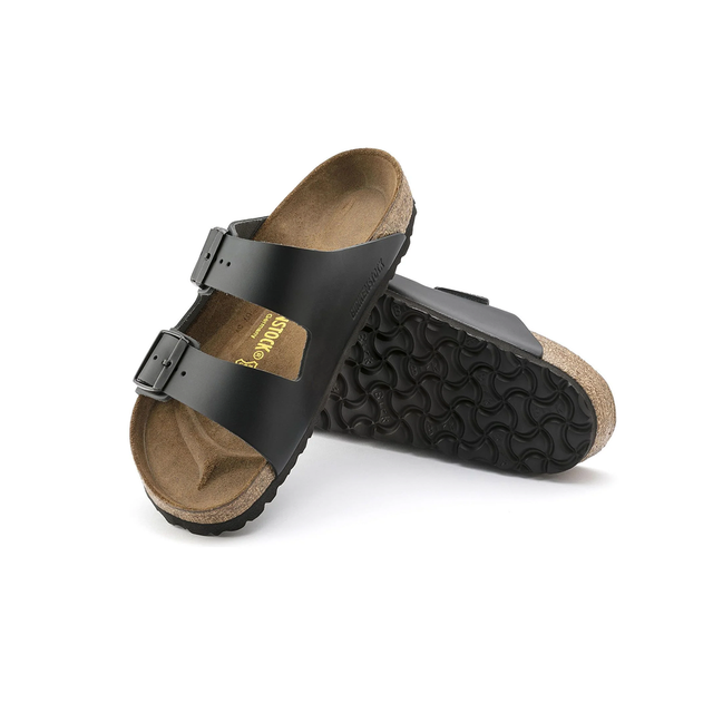 BIRKENSTOCK ARIZONA | SMOOTH BLACK LEATHER