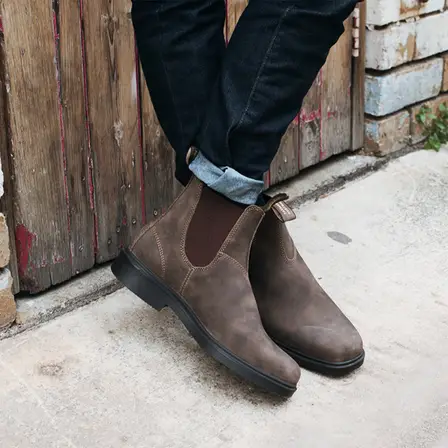 BLUNDSTONE #1306 | RUSTIC BROWN | DRESS