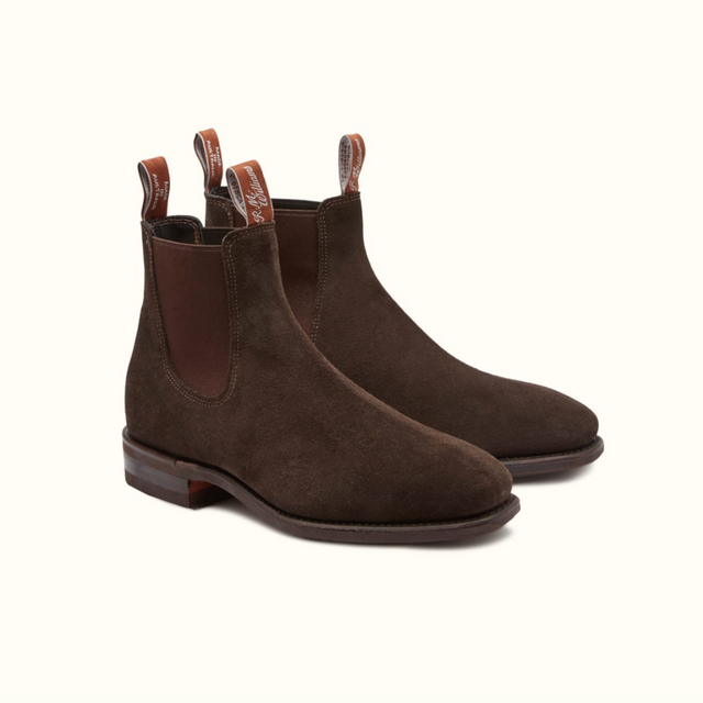 RM Williams Comfort Craftsman Boot | Chocolate Suede