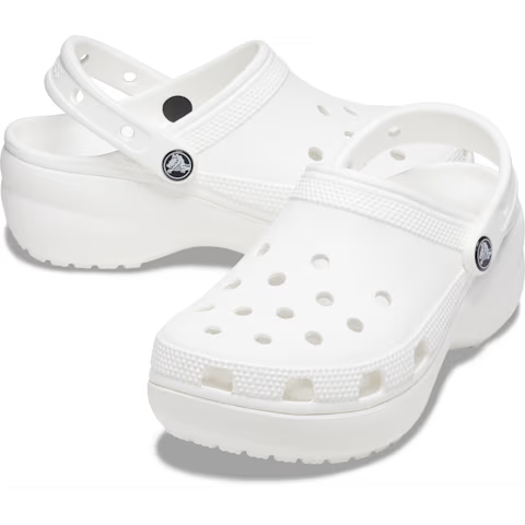 Crocs Platform/ White
